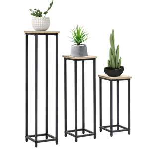 Tildasstore Växtstativ 3 delar 50/70/90 cm