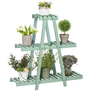 Tildasstore 3-vånings växthylla rymmer 6 blomkrukor