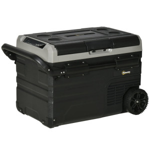 Tildasstore Kylbox 40 liter LED-belysning transporthjul