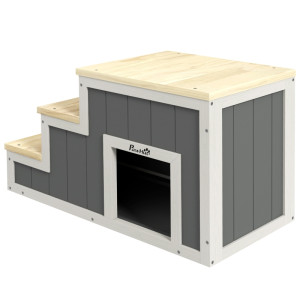 Tildasstore 2i1 hundtrappa med koja 79x38,5x45 cm