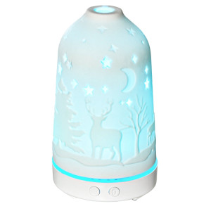 Tildasstore LED luftfuktare – Aroma diffuser Ø9,2x16,5 cm