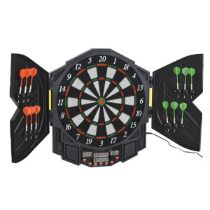 Tildasstore Elektronisk Darttavla med LED 12 pilar