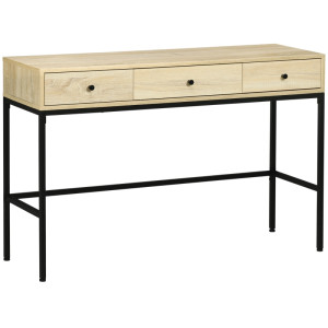Tildasstore Konsolbord 3 lådor 120x39,8x78 cm