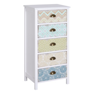 Tildasstore Byrå med 5 lådor Chic design