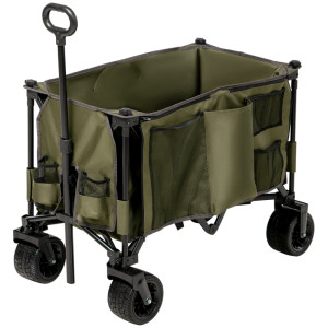 Tildasstore Hopfällbar vagn med 7 sidofickor