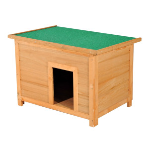 Tildasstore Hundkoja gran trä 82x58x58 cm