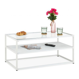 Tildasstore Soffbord med glasskiva