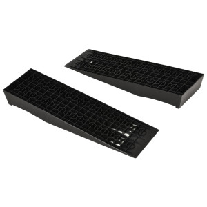 Tildasstore Bilramp med hjulstopp 2-pack (3000kg)