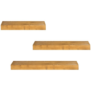 Tildasstore Vägghylla 3-pack furu 50x18x3,6 cm