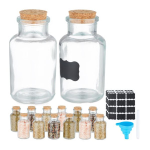 Tildasstore Kryddburkar glas 14-pack 150ml