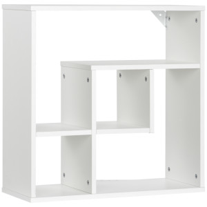 Tildasstore Vägghylla 60x25x60 cm vit