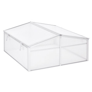 Tildasstore Växthus aluminium 100 cm