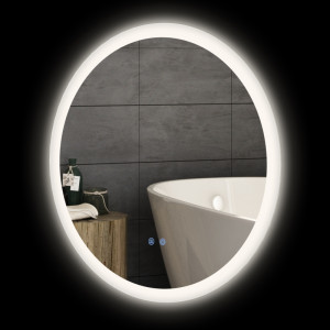 Tildasstore Badrumsspegel med LED touchsensor