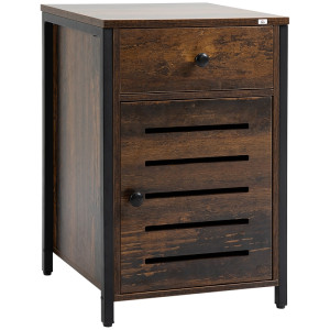 Tildasstore Sängbord 1 låda 1 skåp Vintage