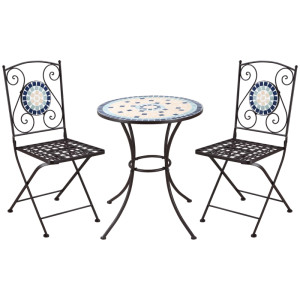 Tildasstore Bistroset 3-delar mosaiksten