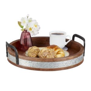 Tildasstore Bricka med metallkant