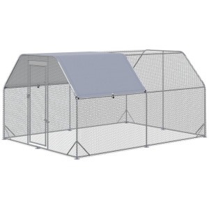 Tildasstore Hönsbur utomhusbruk 10-12 kycklingar 280x380x195 cm