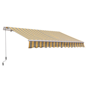 Tildasstore Markis väggmontering 3,5x2,5 m polyster