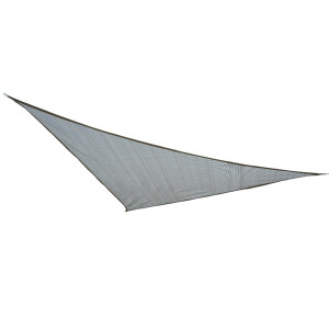 Tildasstore Solsegel HDPE 3x3x3 m grå