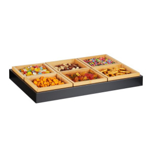 Tildasstore Serveringsbricka med bambu skålar
