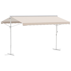Tildasstore Stående markis 4x3m beige