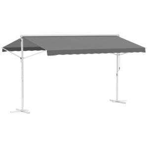 Tildasstore Stående markis 4.5x3.4 m grå