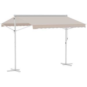 Tildasstore Stående markis 3x3 m beige