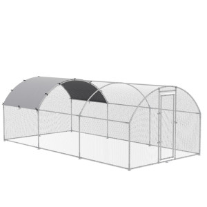 Tildasstore Hönsbur XXL utomhusbruk 280x570x197 cm