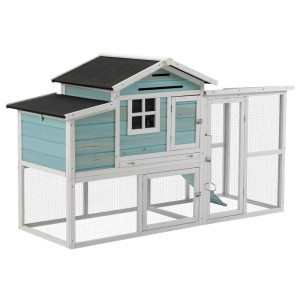Tildasstore Hönshus 2 våningar 193x78x115 cm