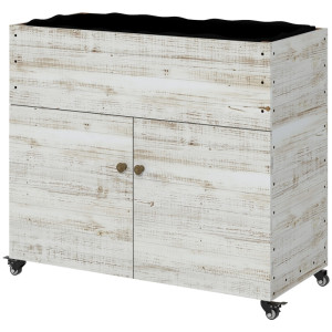 Tildasstore Planteringslåda med skåp 110x50x95 cm