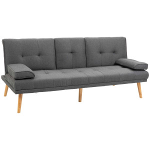 Tildasstore Bäddsoffa 3-sits 181 cm grå