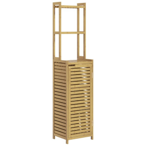 Tildasstore Badrumshylla 3 hyllor 1 skåp 170 cm