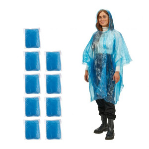 Tildasstore Engångsponcho 10-pack - Blå