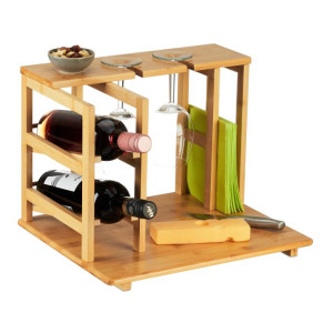 Tildasstore Ostbricka med vinhylla