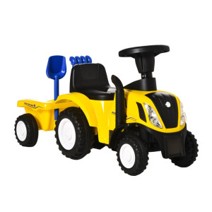 Tildasstore Traktor med släp med leksaker