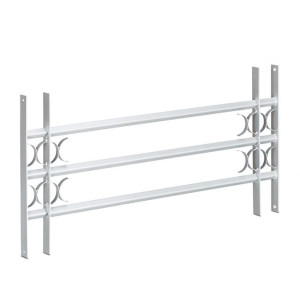 Tildasstore Fönstergaller utdragbart - 450 x 1000-1500 x 35 mm