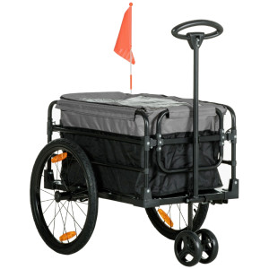 Tildasstore Cykelvagn/handkärra 2i1 130x64x103 cm