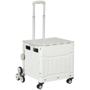 Tildasstore Shoppingvagn hopfällbar 51 liter