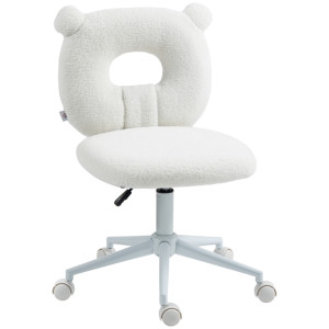 Tildasstore Skrivbordsstol justerbar teddypäls