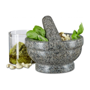 Tildasstore Granit mortel med stöt 17 cm