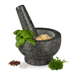 Tildasstore Mortel granit med stöt 13 cm