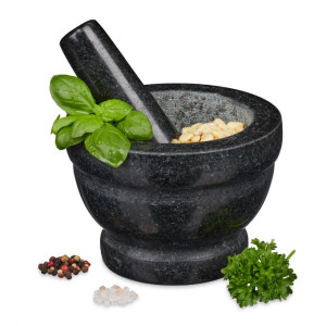 Tildasstore Mortel granit med stöt 14 cm