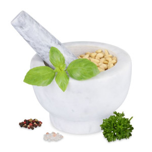 Tildasstore Mortel med stöt marmor 13 cm