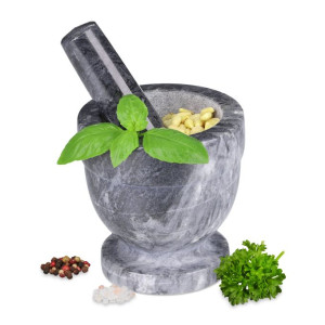 Tildasstore Mortel med stöt marmor 10.5 cm