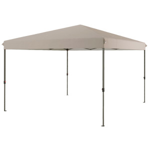 Tildasstore Paviljong justerbar metallram 3.6x3.6 m beige