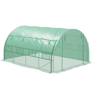 Tildasstore Växthus Walk-in 4x3x2m grön