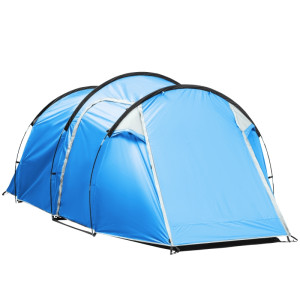 Tildasstore Campingtält för 2-3 personer 426x206x154 cm ljusblå