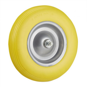 Tildasstore Luftgummihjul 4.80 4.00-8 med axel - Gul