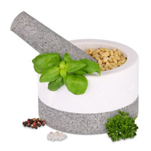 Tildasstore Granit mortel med stöt 13 cm
