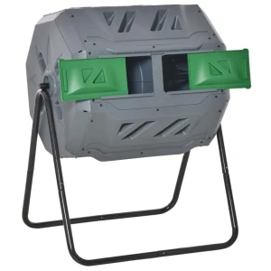 Tildasstore Kompostbehållare 2 behållare 160 liter